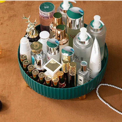 Home Light Luxury Cosmetic Storage Box Can Be Rotated Fendax 0