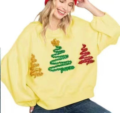 Christmas Casual Pullover Long Sleeve Sweater