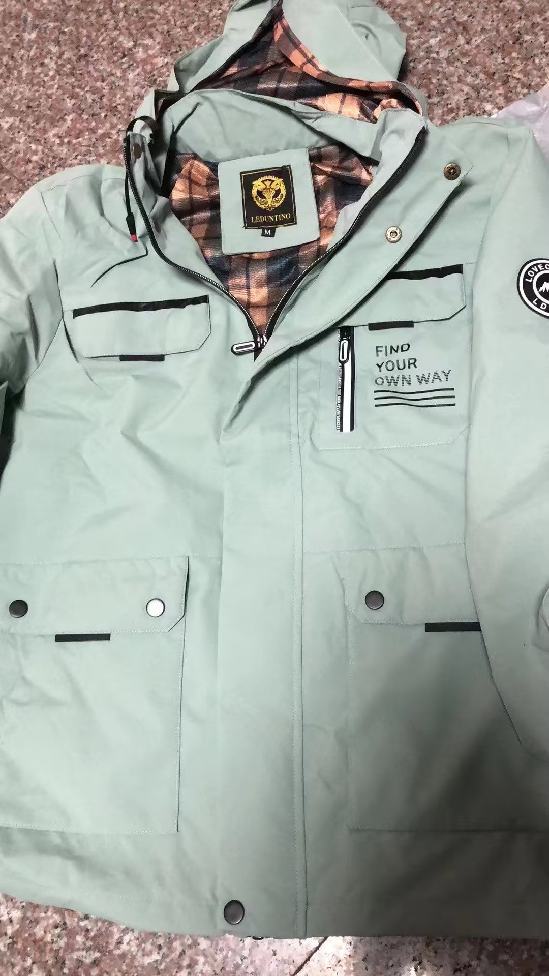 Men's Casual Hooded Jacket