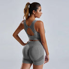 Grey / Bra and Short / S