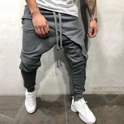 Men's layered jogging pants hip-hop drawstring pants Fendax 0