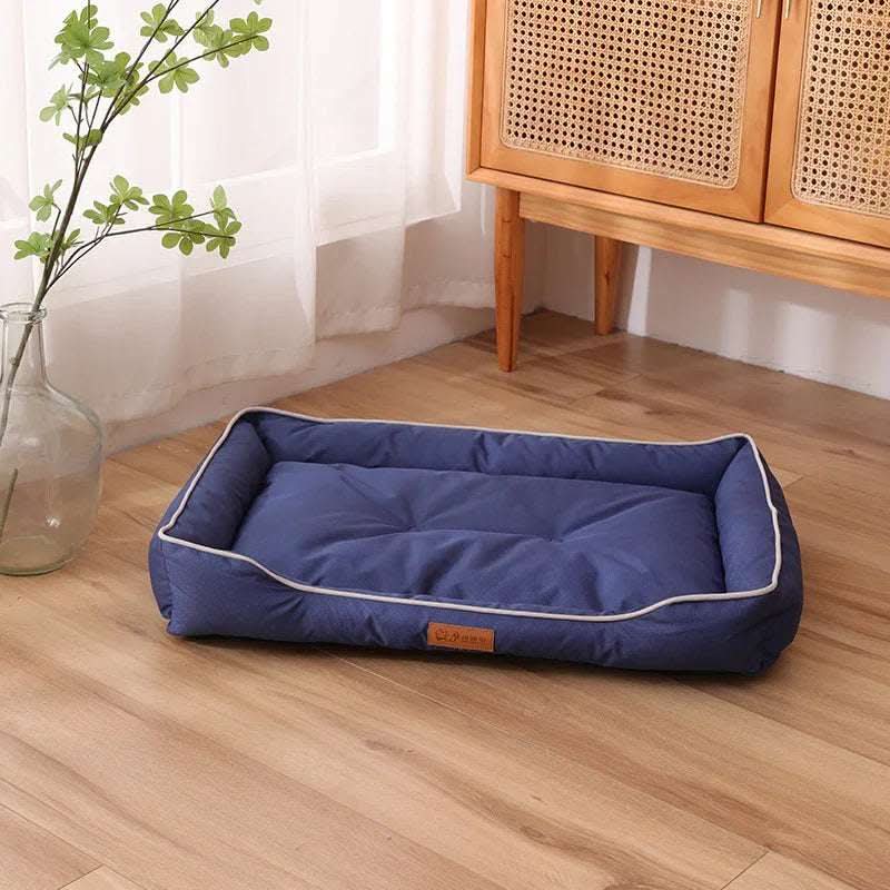 Luxury Bed For Dog Scratch Resistant Wear-resistant Waterproof Pad Pet Cat Nest Dog Cushion Soft High Rebound Sofa Dogs Supplies Fendax 4