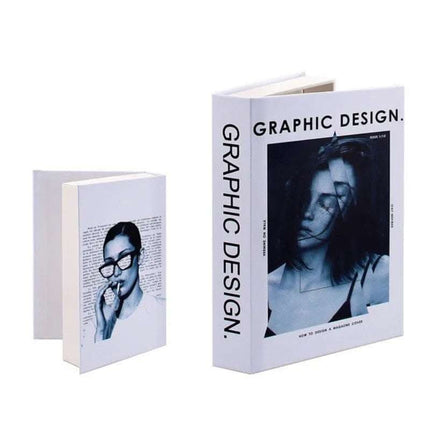 Fashion Fake Books For Decoration Storage Luxury Decorative Fendax 0