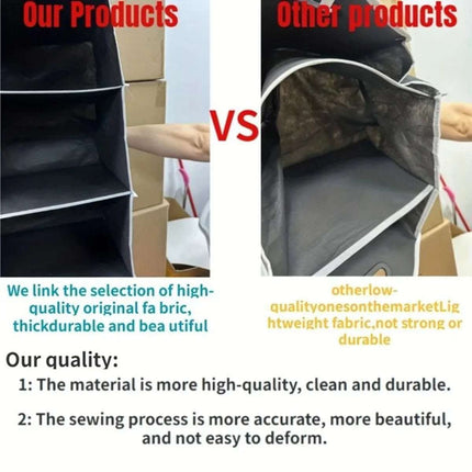 Car Multi-Pocket Trunk Organizer Large Capacity Folding Storage Bag Trunk Stowing And Tidying Trunk Organizer Car Accessories Fendax 5