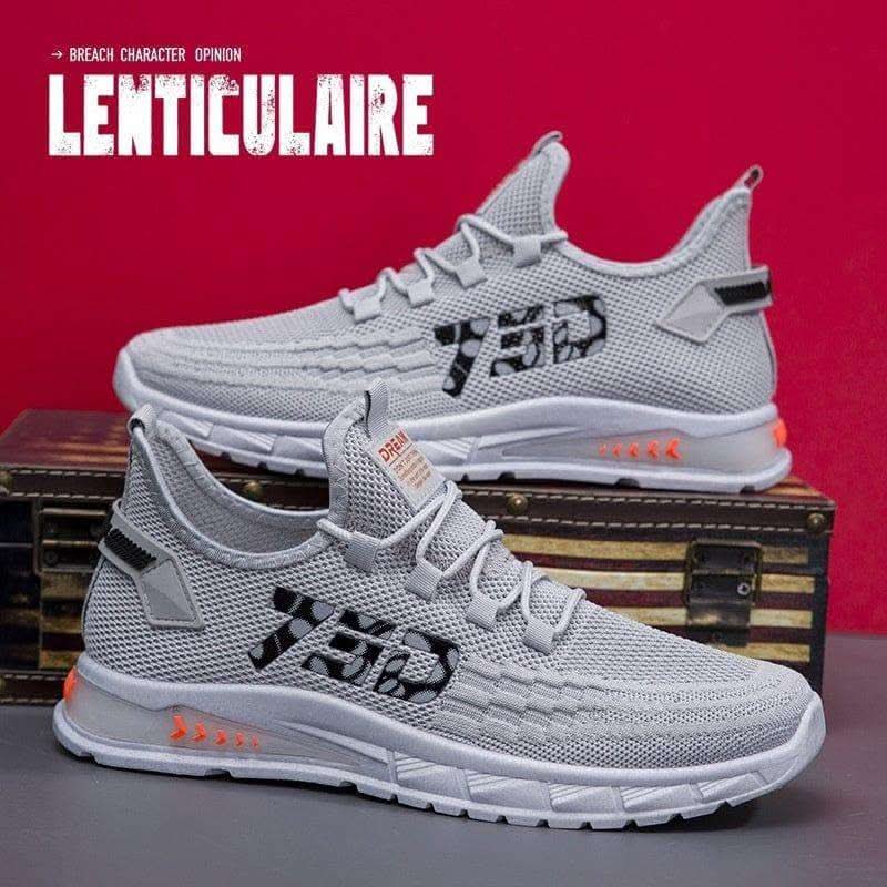 Fashion Casual Flying Woven Men's Sneaker