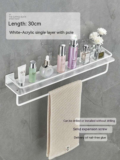 Acrylic Bathroom Storage Rack Bathroom Towels Storage Rack Fendax 0