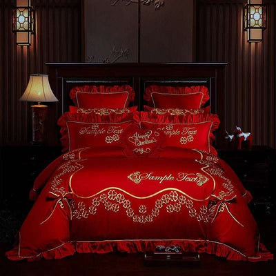 Wedding Cotton Four Piece Bedding Fendax 0