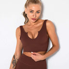 Dark coffee top / L