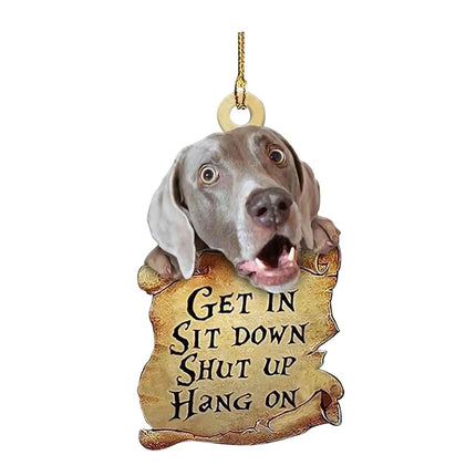 Car Dog Pendant Pendant, Car Key Backpack Accessories Fendax 0