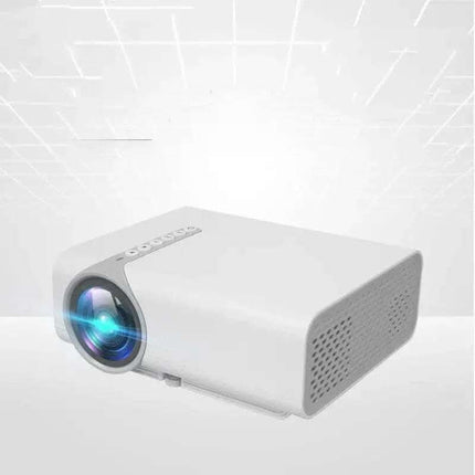 White projector with gray accents.