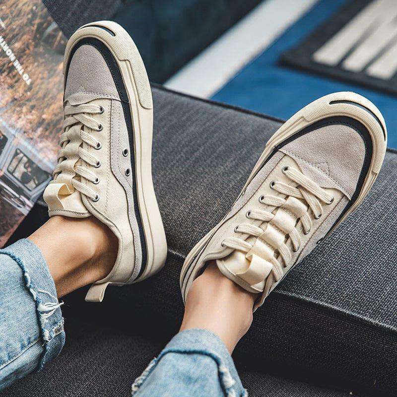 Japanese-style Retro Casual Shoes Hong Kong Style Street Fendax 0