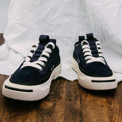 Japanese-style Retro Casual Shoes Hong Kong Style Street Fendax 0