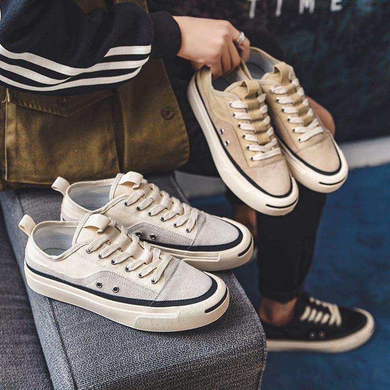 Japanese-style Retro Casual Shoes Hong Kong Style Street