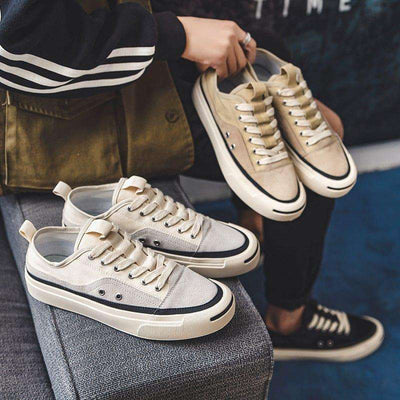 Japanese-style Retro Casual Shoes Hong Kong Style Street