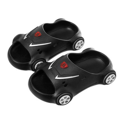Kids Glowing Slippers Cartoon Car Sandals Children Sandals Anti Slip Boys Girls Luminous Slippers Summer Beach Shoes Fendax 0