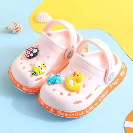 Kids Slippers for Boys Girls Cartoon Shoes Summer Toddler Fendax 0