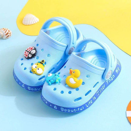 Kids Slippers for Boys Girls Cartoon Shoes Summer Toddler Fendax 0