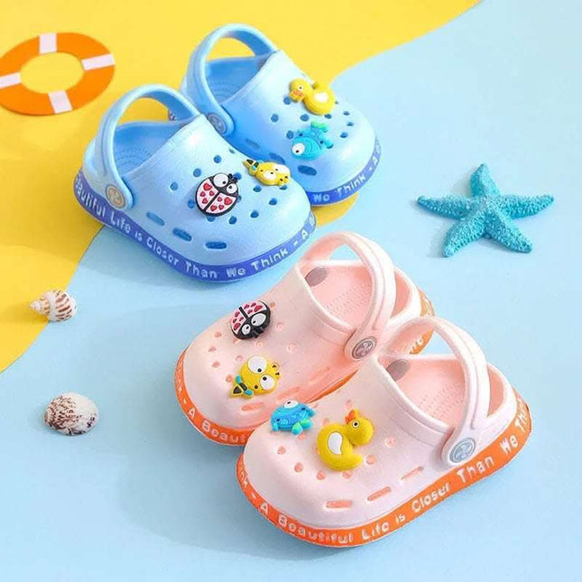 Kids Slippers for Boys Girls Cartoon Shoes Summer Toddler Fendax 0