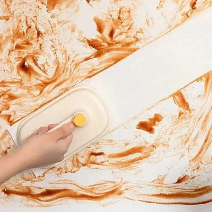 Kitchen Bathroom Toilet Cleaning Magic Brush Glass Wall Cleaning Bath Brush Handle Cleaning Rag Ceramic Window Slot Clean Brush Kitchen Gadgets Fendax 0