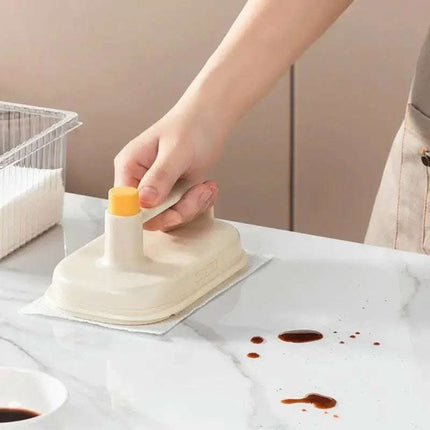 Kitchen Bathroom Toilet Cleaning Magic Brush Glass Wall Cleaning Bath Brush Handle Cleaning Rag Ceramic Window Slot Clean Brush Kitchen Gadgets Fendax 0