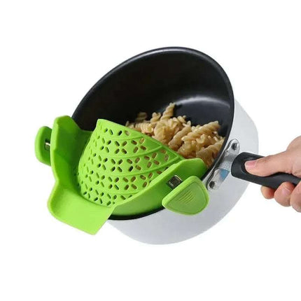 Kitchen Gadgets Silicone Pot Side Drain Stopper Fendax 0