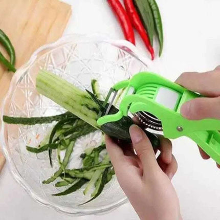 Kitchen Gadgets Vegetable Salad Fruit Slicer Cucumber Ham Banana Splitter Peeler Fendax 0