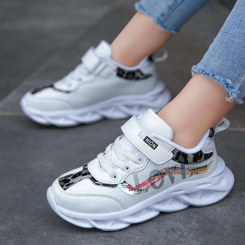 Korean Style Trendy Shoes Girls Girls Shoes Children's Sports Shoes Fendax 0