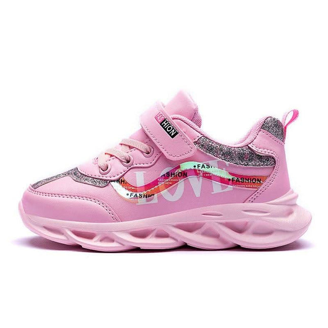 Korean Style Trendy Shoes Girls Girls Shoes Children's Sports Shoes Fendax 0