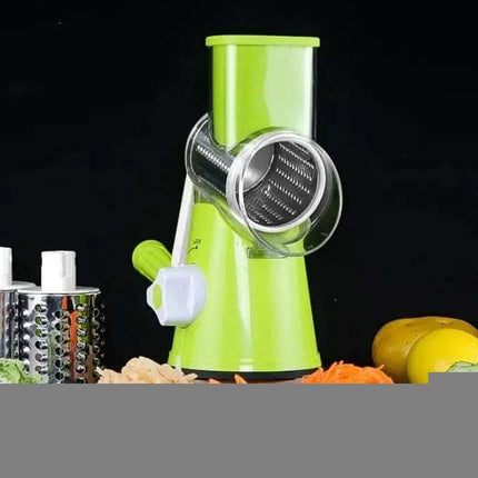 Manual Kitchen Accessories Multifunctional Round Mandoline Potato Slicer Vegetable Cutter Slicer Cheese Kitchen Gadgets Fendax 0