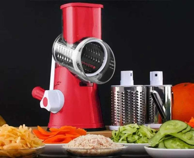 Manual Kitchen Accessories Multifunctional Round Mandoline Potato Slicer Vegetable Cutter Slicer Cheese Kitchen Gadgets Fendax 0