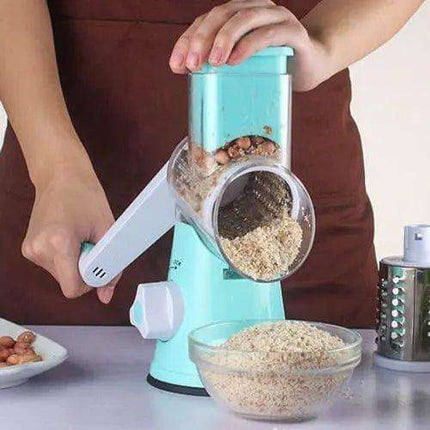 Manual Kitchen Accessories Multifunctional Round Mandoline Potato Slicer Vegetable Cutter Slicer Cheese Kitchen Gadgets Fendax 0