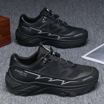 Men Colorblock Sneakers Outdoor Casual Mountaineering Hiking Running Sports Shoes Fendax 0