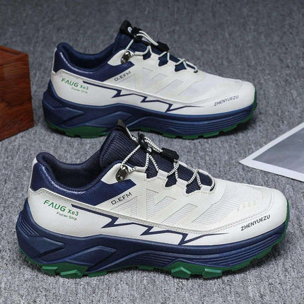 Men Colorblock Sneakers Outdoor Casual Mountaineering Hiking Running Sports Shoes Fendax 0