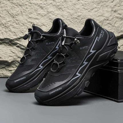 Men Colorblock Sneakers Outdoor Casual Mountaineering Hiking Running Sports Shoes Fendax 0