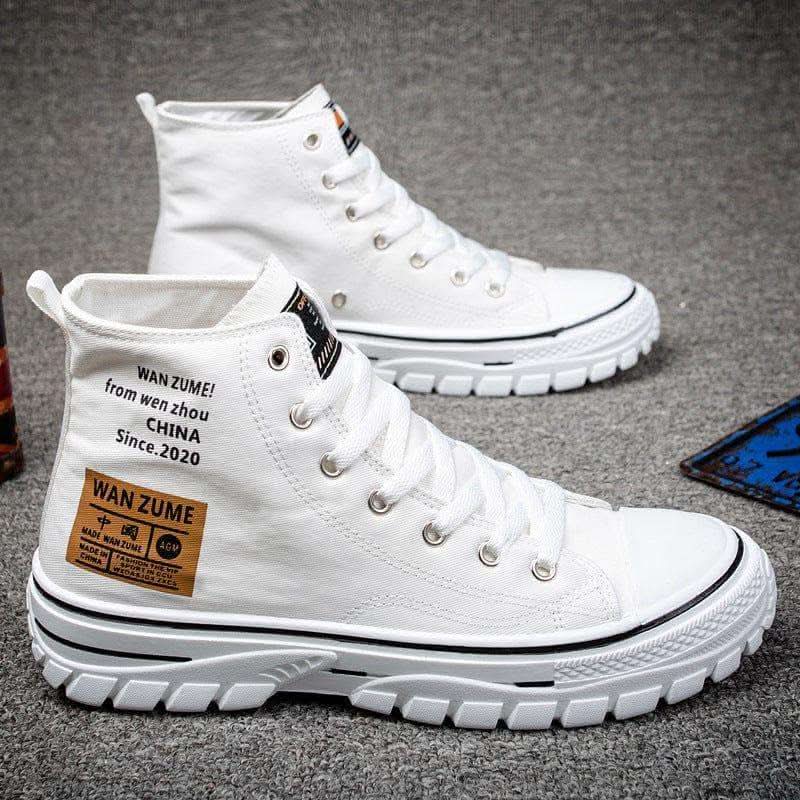 Men's High-top Canvas Shoes Trendy Fendax 0