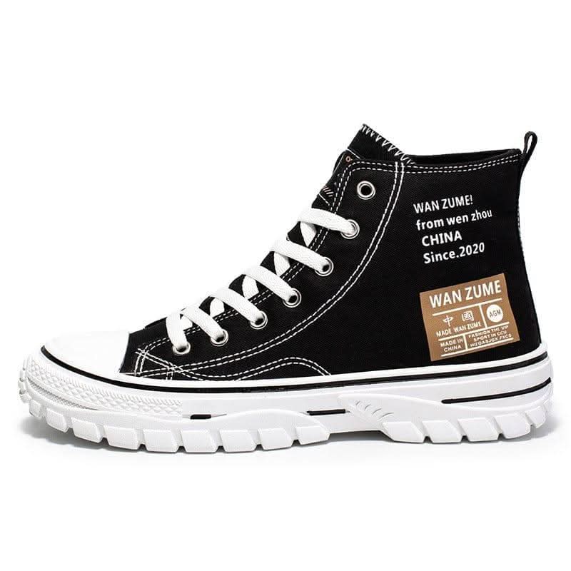 Men's High-top Canvas Shoes Trendy Fendax 0