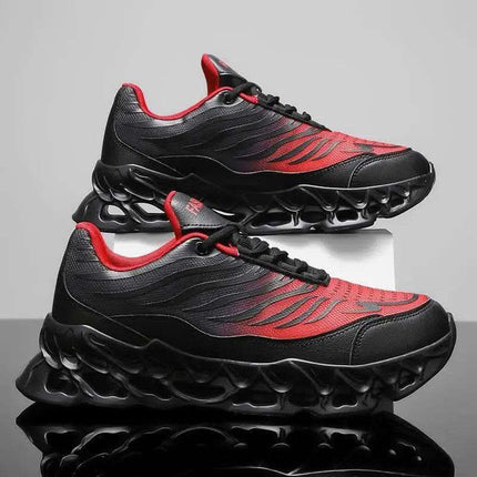 Men's Lace-up Sneakers Thick-soled Daddy Vulcanized Shoes Outdoor Running Sports Casual Shoes Fendax 4