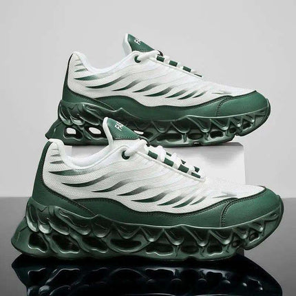 Men's Lace-up Sneakers Thick-soled Daddy Vulcanized Shoes Outdoor Running Sports Casual Shoes Fendax 4