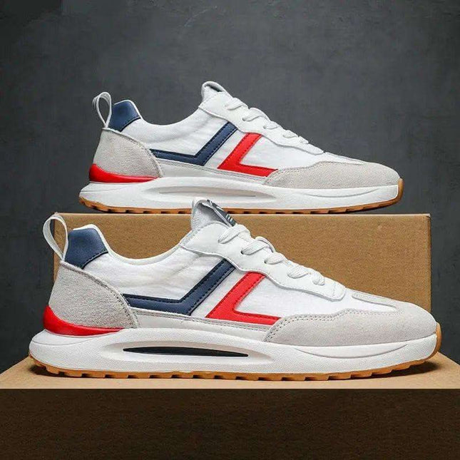 Men's Thin Canvas Shoes Breathable Fashion Fendax 0