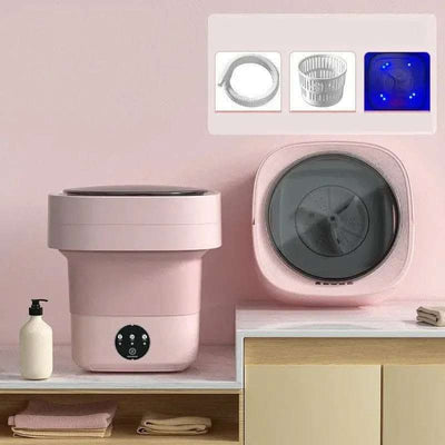 Mini Foldable Washing Machine Portable Mini Socks Underwear Panties Washing Machine Big Capacity 3 Models With Spinning Dry Gadgets Fendax 0