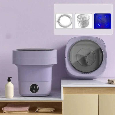 Mini Foldable Washing Machine Portable Mini Socks Underwear Panties Washing Machine Big Capacity 3 Models With Spinning Dry Gadgets Fendax 0