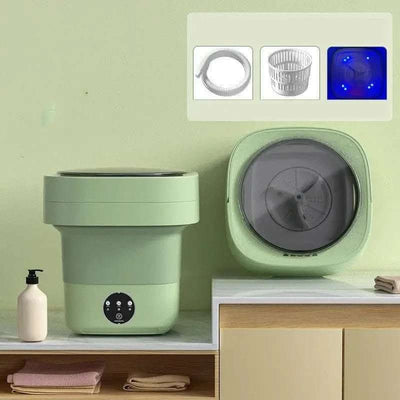 Mini Foldable Washing Machine Portable Mini Socks Underwear Panties Washing Machine Big Capacity 3 Models With Spinning Dry Gadgets Fendax 0