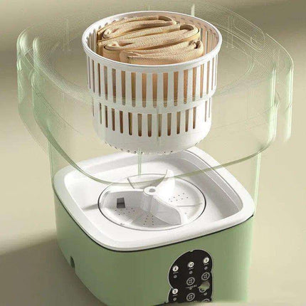 Mini Foldable Washing Machine Portable Mini Socks Underwear Panties Washing Machine Big Capacity 3 Models With Spinning Dry Gadgets Fendax 0