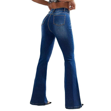 New Micro Pull American Jeans High Waist Single Breasted Fendax 0