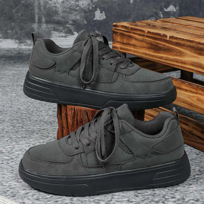 New Thick Bottom Frosted Skateboard Couple Vintage Fashion Outdoor Casual Shoes Maillard Lady Sneaker Fendax 0