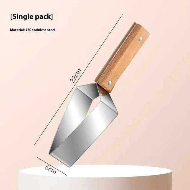 New Watermelon Splitter Watermelon Cutting Artifact 430 Stainless Steel Cutting Piece Splitter Household Melon Triangle Cutting Knife Fruit Knife Kitchen Gadgets Fendax 0