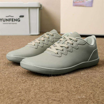 Outdoor Sneakers Low-top Lace-up Leather Surface Casual Shoes Fendax 0
