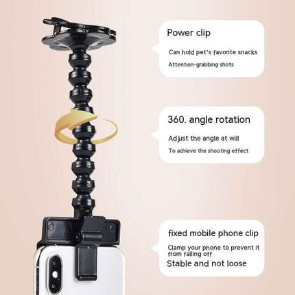 Pet Photography Tool Cat Dog And Dog Viewing Lens Teddy Camera Toy Mobile Phone Camera Holder Selfie Clip Supplies Pet Products Fendax 0