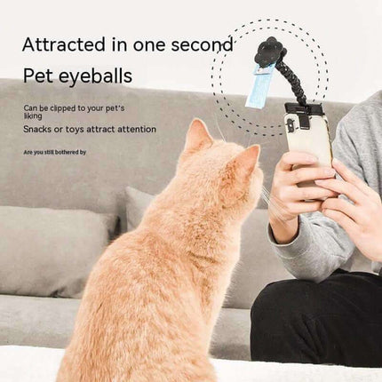 Pet Photography Tool Cat Dog And Dog Viewing Lens Teddy Camera Toy Mobile Phone Camera Holder Selfie Clip Supplies Pet Products Fendax 0