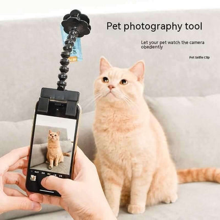 Pet Photography Tool Cat Dog And Dog Viewing Lens Teddy Camera Toy Mobile Phone Camera Holder Selfie Clip Supplies Pet Products Fendax 0